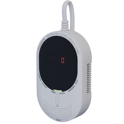 Detektor tlenku węgla i gazu z wifi F&F (CTLG-09-W)
