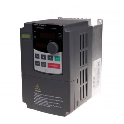 Falownik jednofazowy Uwe=230V AC Iwe=24A Uwy=3x230V AC Iwy=10A Pmax=2,2kW FA-1LX022 F&F (FA-1LX022)
