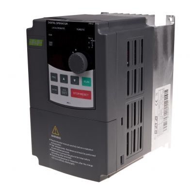 Falownik trójfazowy Uwe=3x400V AC Iwe=7A Uwy=3x400V AC Iwy=5A Pmax=2,2kW FA-3HX022 F&F (FA-3HX022)