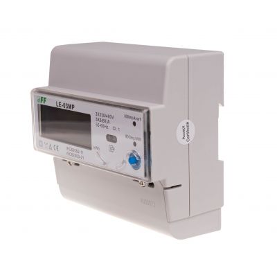 Licznik energii elektrycznej MODBUS RS-485 -trójfazowy LE-03MP F&F (LE-03MP)