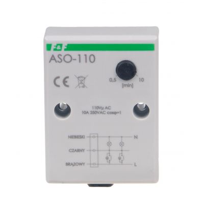 Automat schodowy z przyłączem kablowym 110V ASO-110 F&F (ASO-110)