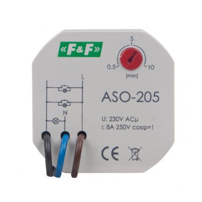 Automat schodowy do montażu podtynkowego ASO-205 F&F (ASO-205)
