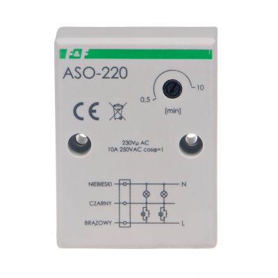 Automat schodowy z przyłączem kablowym 230V ASO-220 F&F (ASO-220)