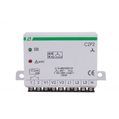 Czujnik zaniku faz z kontrolą stycznika CZF-2 F&F (CZF-2)