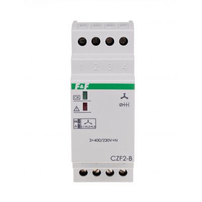 Czujnik zaniku faz z kontrolą stycznika CZF-2B F&F (CZF-2B)