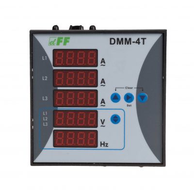 Wielofunkcyjny cyfrowy multimetr wartości parametrów sieci DMM-4T F&F (DMM-4T)