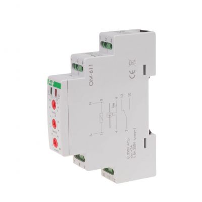 Ogranicznik mocy montaż na szynie DIN OM-611 F&F (OM-611)