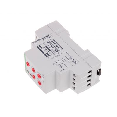 Przekaźnik czasowy 2-funkcyjny (nastawa 2 czasów T1 T2 styk: 2Z/R 230V PCU-520 F&F (PCU-520)