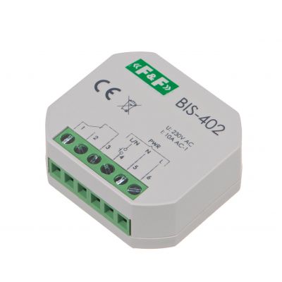 Przekaźnik bistabilny do montażu podtynkowego BIS-402 F&F (BIS-402)