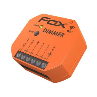 DIMMER ściemniacz oświetlenia Wi-Fi 230V WI-DIM1S1-P F&F (WI-DIM1S1-P)