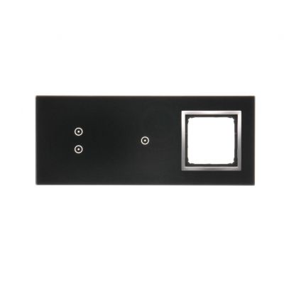 Simon 54 Touch Panel dotykowy S54 Touch 3 moduły 2 pola dotykowe pionowe + 1 pola dotykowe + 1 otwór na osprzęt S54 księżycowa lawa DSTR3310/74 KONTAKT (DSTR3310/74)