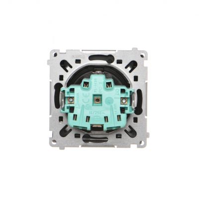 SIMON BASIC WMBW-53111x-Y011 Gniazdo wtyczkowe Schuko do wersji IP44 z przesłonami (moduł) 16A, 250V BMGSZ1BZ.01/49A KONTAKT (BMGSZ1BZ.01/49A)