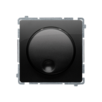 SIMON BASIC WMUS-004x0x-Y028 Ściemniacz naciskowo-obrotowy (moduł), 20–500 W, 230V~; czarny BMS9T.01/49 KONTAKT (BMS9T.01/49)