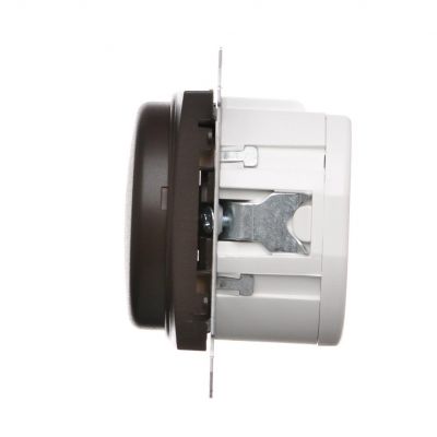 Simon 54 Ściemniacz obrotowy dwubiegunowy do LED ściemnialnych 230V 5-215W brąz mat *Wymagana instalacja 4-przewodowa DS9L2.01/46 KONTAKT (DS9L2.01/46)