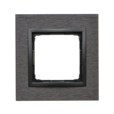 SIMON 54 NATURE WMDZ-0110xS-083 Ramka 1-krotna Nature-Metal, INOX DARK, IP20/IP44. (IP44-należy zast DRN1/83 KONTAKT (DRN1/83)