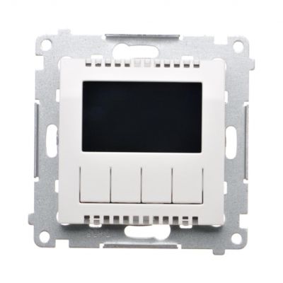 Simon 54 Termostat programowalny z wyświetlaczem z wew/zewn czujnikiem temperatury DETD1A.01/11 KONTAKT (DETD1A.01/11)