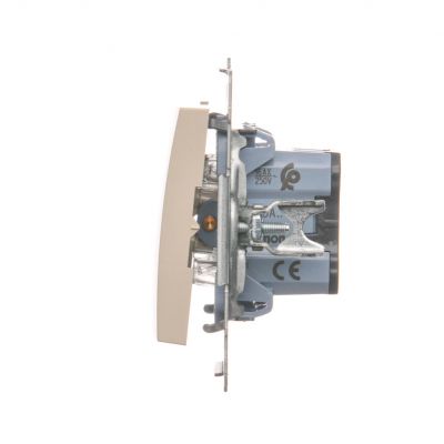 Simon 54 Łącznik schodowy 16A 250V zaciski śrubowe kremowy DW6A.01/41 KONTAKT (DW6A.01/41)