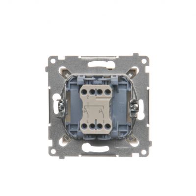 Simon 54 Przycisk roletowy 10A 250V szybkozłączka kremowy DZP1.01/41 KONTAKT (DZP1.01/41)