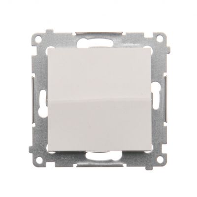 Simon 54 Przycisk pojedynczy zwierny bez piktogramu 16A 250V zaciski śrubowe biały DP1A.01/11 KONTAKT (DP1A.01/11)