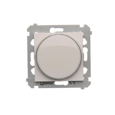 Simon 54 Ściemniacz naciskowo-obrotowy 20–500 W biały DS9T.01/11 KONTAKT (DS9T.01/11)