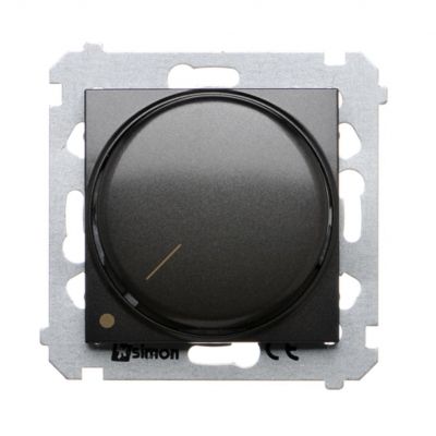 Simon 54 Ściemniacz obrotowy dwubiegunowy do LED ściemnialnych 230V 5-215W antracyt *Wymagana instalacja 4-przewodowa DS9L2.01/48 KONTAKT (DS9L2.01/48)