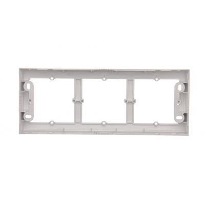 Simon 54 Premium Puszka natynkowa 3-krotna do ramek PREMIUM. Głębokość 35 mm biały DPN3/11 KONTAKT (DPN3/11)