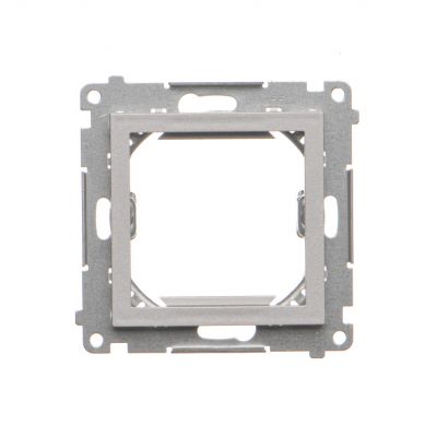 Simon 55 Adapter (przejściówka) na osprzęt standardu 45x45mm Aluminium mat TA45.01/143 KONTAKT (TA45.01/143)