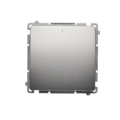 Simon Basic Łącznik dwubiegunowy 16A 250V zaciski śrubowe satynowy BMW2A.01/29 KONTAKT (BMW2A.01/29)