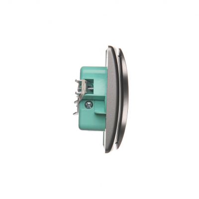 Simon Basic Gniazdo wtyczkowe z uziemieniem podwójne monoblok 16A 250V zaciski śrubowe stal inox *Kompletne - nie do ramek BMGZ2/21 KONTAKT (BMGZ2/21)