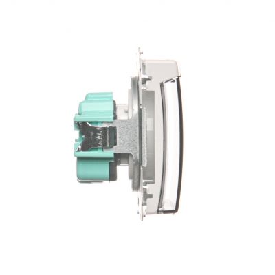 Simon Basic Gniazdo wtyczkowe z uziemieniem z przesł. torów prądowych bryzgoszczelne IP44 16A 250V zaciski śrubowe klapka transp. biały BMGZ1BZ.01/11A BMGZ1Bz.01/11a KONTAKT (BMGZ1Bz.01/11a)