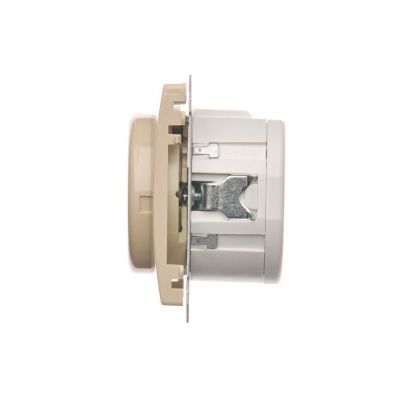 Simon Basic Ściemniacz naciskowo-obrotowy 20–500 W 230V beż BMS9T.01/12 KONTAKT (BMS9T.01/12)