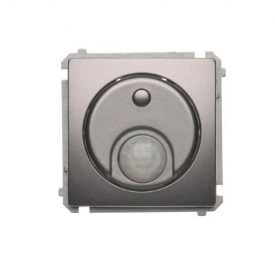 Simon Basic Łącznik z czujnikiem ruchu z przekaźnikiem z zabezpieczeniem 8(2) A 230V stal inox *Wymagana instalacja 3-przewodowa BMCR11P.01/21 KONTAKT (BMCR11P.01/21)