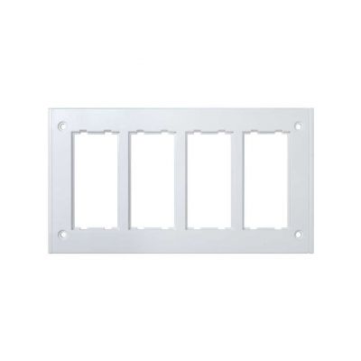 Simon Connect Ramka 4-modułowa do puszki SBM450 8x K45 czysta biel SBM402/9 KONTAKT (SBM402/9)