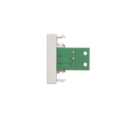 Simon Connect Płytka K45/2 gniazda S-Video 225x45mm + wkład zaciski śrubowe czysta biel K103B/9 KONTAKT (K103B/9)