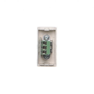 Simon Connect Płytka K45/2 gniazda S-Video 225x45mm + wkład zaciski śrubowe czysta biel K103B/9 KONTAKT (K103B/9)