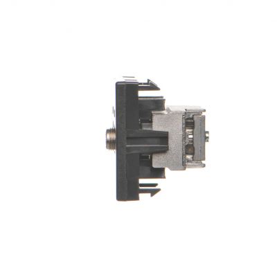 Simon Connect Gniazdo K45 TV-SAT 5-2400 MHz 2dB szary grafit K130A/14 KONTAKT (K130A/14)