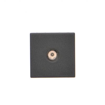 Simon Connect Płytka K45 gn. TV męskie 45x45mm + wkład szary grafit K120A/14 KONTAKT (K120A/14)