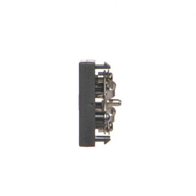 Simon Connect Płytka K45 gn. TV męskie 45x45mm + wkład szary grafit K120A/14 KONTAKT (K120A/14)