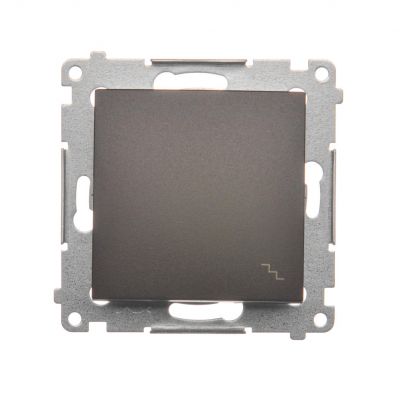 Simon 54 Łącznik schodowy 16A 250V zaciski śrubowe brąz mat DW6A.01/46 KONTAKT (DW6A.01/46)