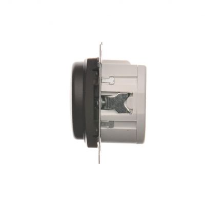 Simon 54 Ściemniacz naciskowo-obrotowy 20–500 W brąz mat DS9T.01/46 KONTAKT (DS9T.01/46)