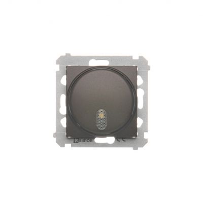 Simon 54 Dzwonek elektroniczny 8–12 V brąz mat DDT1.01/46 KONTAKT (DDT1.01/46)