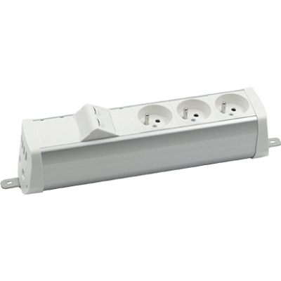 SIMON 480 TS48-210E300K0-33 Listwa poszerzona 3 gn. typ E i płytka 2xRJ45 keystone złącze w układzi 48210E300K00000-33 KONTAKT (48210E300K00000-33)