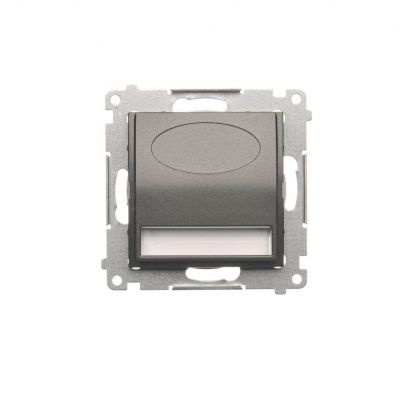 Simon 54 Oprawa oświetleniowa LED 230 V AC 1.1 W białe neutralne 4000 K antracyt DOSB.01/48 KONTAKT (DOSB.01/48)