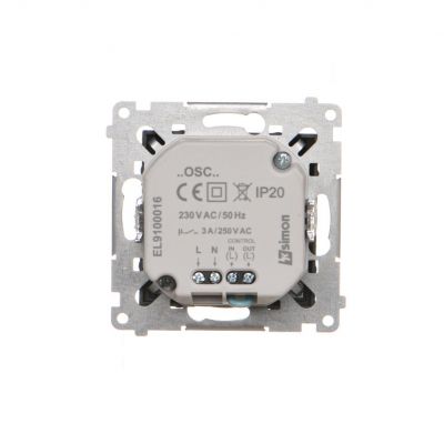 Simon 54 Oprawa oświetleniowa LED z czujnikiem ruchu 230 V AC 1.4 W białe neutralne 4000 K brąz mat DOSCB.01/46 KONTAKT (DOSCB.01/46)