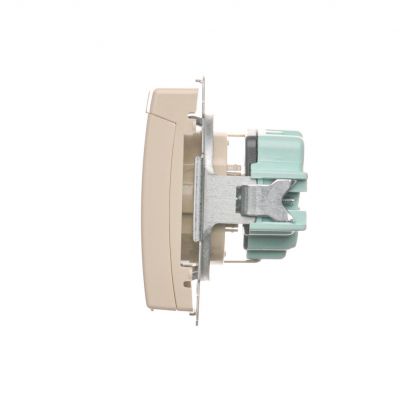 Simon Basic Gniazdo wtyczkowe Schuko do wersji IP44 16A 250Vzaciski śrubowe beż BMGSZ1B.01/12 BMGSz1B.01/12 KONTAKT (BMGSz1B.01/12)