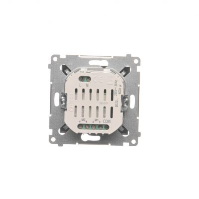 Simon 54 Łącznik/Przycisk roletowy podwójny elektroniczny 230 V brąz mat DEZ2.01/46 KONTAKT (DEZ2.01/46)