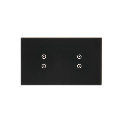 Simon 54 Touch Panel dotykowy S54 Touch 2 moduły 2 pola dotykowe pionowe + 2 pola dotykowe pionowe zastygła lawa DSTR233/73 KONTAKT (DSTR233/73)
