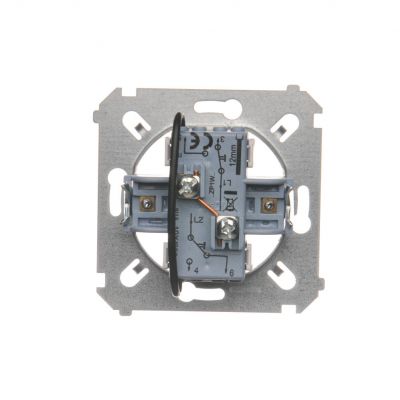 Simon 54 Przycisk roletowy do sterowania z wielu miejsc (mechanizm) 10A 250V szybkozłączka SZP1WM KONTAKT (SZP1WM)