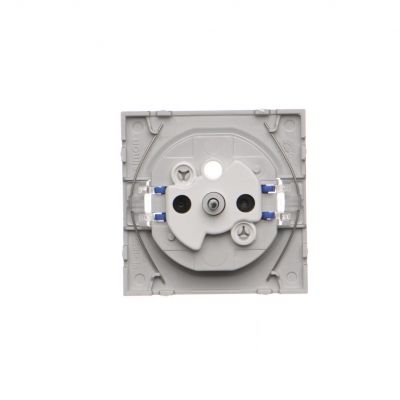 Simon 55 Pokrywa gniazda wtyczkowego pojedynczego z kluczem DATA do: SGZ1CM/ SGZ1M Aluminium mat TGD1ZP/143 KONTAKT (TGD1ZP/143)