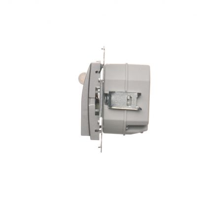 Simon 54 Oprawa oświetleniowa LED z czujnikiem ruchu 230 V AC 1.4 W białe ciepłe 3100 K srebrny mat DOSC.01/43 KONTAKT (DOSC.01/43)